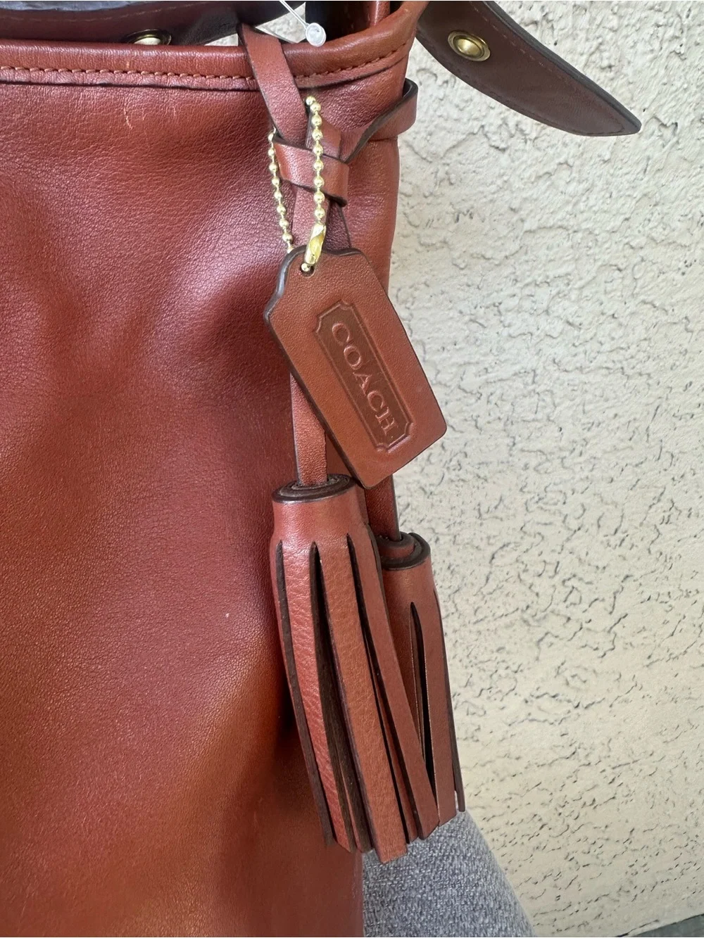 COACH Vintage Legacy Leather Duffle crossbody bag - Large size